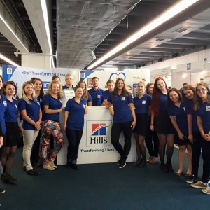 Veterinary Students at the Hills booth